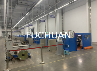 Fuchuan High Speed Double Twisting Bunching Machine Koperdraad Twisting Machine