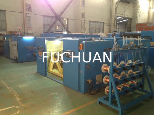 FUCHUAN 4000 Twist Koperdraad Bundelmachine Touchscreen Bediening 19 Stuks