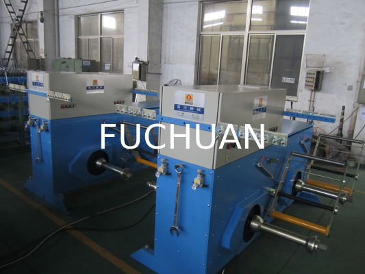 Actieve koperdraad dubbele draai bundelmachine Vier schachtenspoelen Diameter 800