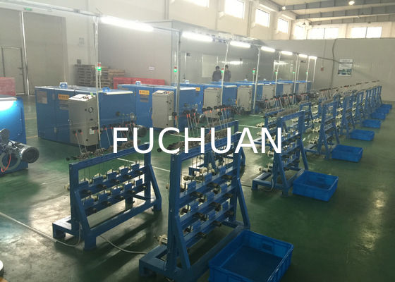 7000 Twist Copper Wire Twisting Machine Bunching 0,05 mm - 0,28 mm Eenvoudige draad