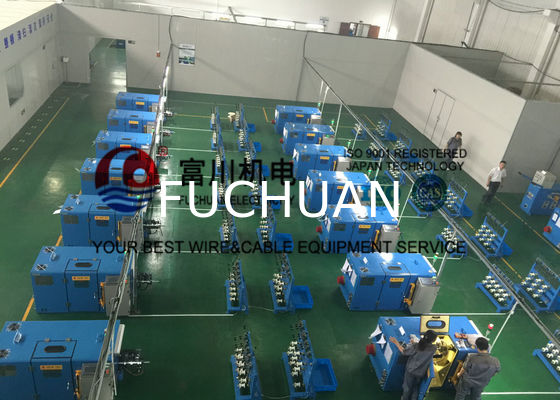 Passive Active Pay Off Koperdraad Bunking Machine 0.08mm - 0.45mm Draad