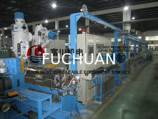 De Uitdrijvingsmachine van Fuchuanpvc voor Automatische Draad met Schroef Dia 70mm Draad Dia 16mm