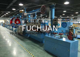 De de Uitdrijvingsmachine van Fuchuanpvc, Draad isoleerde en stak Productielijn in de schede
