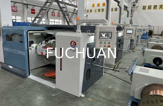 Geavanceerde elektronische pitches Double Twist Buncher Stranding Machine voor fit draad