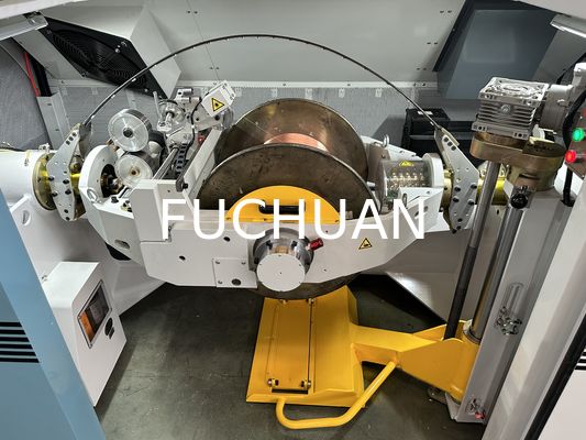 Fuchuan hoge snelheid dubbele draai bundelmachine die geleiderapparatuur vastloopt