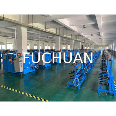 Fuchuan 400b Hoge snelheid koperdraad bosmachine Traploze draaibare pitch-aanpassingskabel