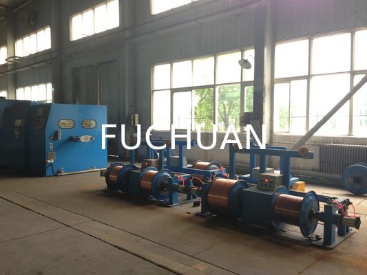 Dubbele Twist Buncher Machine voor blank koperdraad met computerbesturing