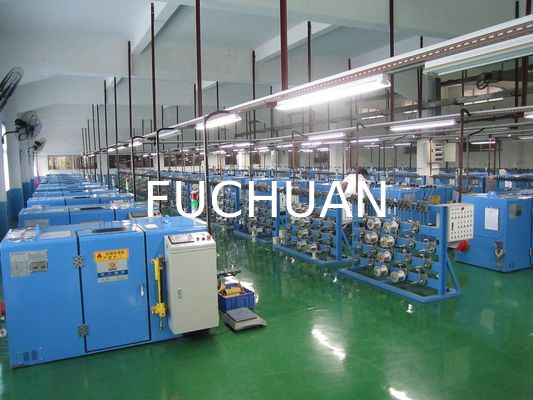 0.04-2.52mm Bare Copper Wire Tinned Wire CCA Twisting Bunching Buncher Machine