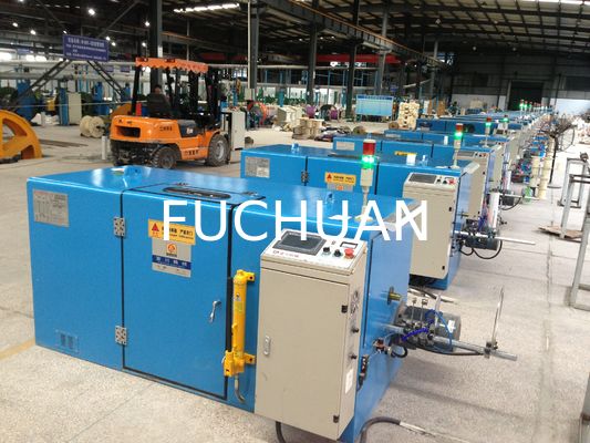 0.04-2.52mm Bare Copper Wire Tinned Wire CCA Twisting Bunching Buncher Machine