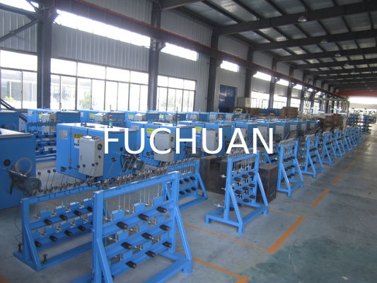 250 mm Bobbin Draad Stranding Machine 0.3Kgf Single Twist Z Direction Equipment