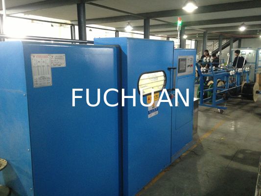 Hemelsblauwe dubbel twist koperdraad bundelmachine apparatuur 630 mm diameter