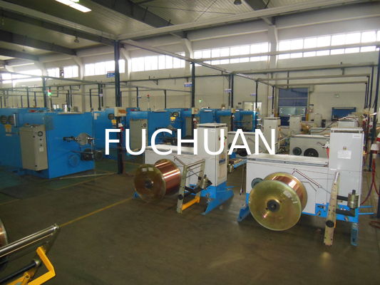 Standaard dubbele koperdraad die machinebundeldiameter 630 mm verdraait Touchscreenbediening