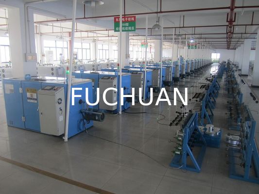 3.7kw Conductor Tinned Wire Buncher Koperdraad Twisting Machine 0.8mm - 10.8mm Pitch Area