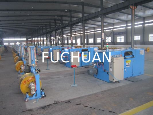 Vertinde draad zilver beklede FUCHUAN koperdraad bundelmachine-uitrusting