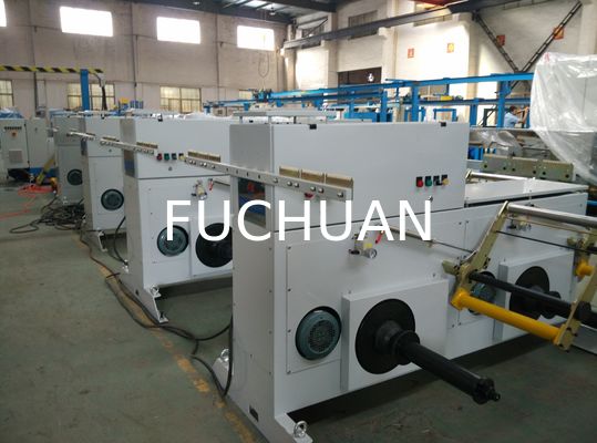 Actieve koperdraad dubbele draai bundelmachine Vier schachtenspoelen Diameter 800