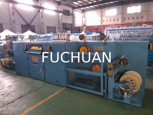2500 RPM Bare Copper Wire Twisting Machine 3.7Kw High Frequency Data Cable