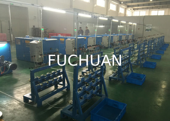 7000 Twist Copper Wire Twisting Machine Bunching 0,05 mm - 0,28 mm Eenvoudige draad