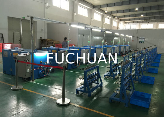 0.03mm koperdraad draaimachine 24 zones dubbel draaien buncher apparatuur