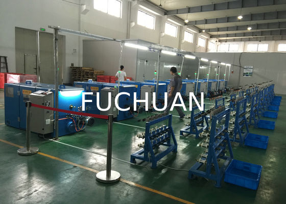 0.03mm koperdraad draaimachine 24 zones dubbel draaien buncher apparatuur