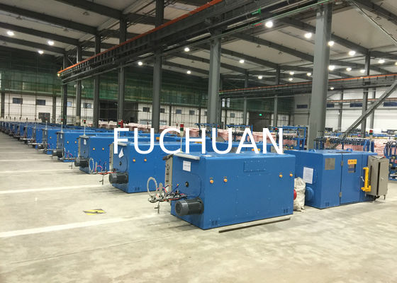 4000rpm Legering Koperdraad Torsiemachine S-slag Hemelsblauwe Strengapparatuur