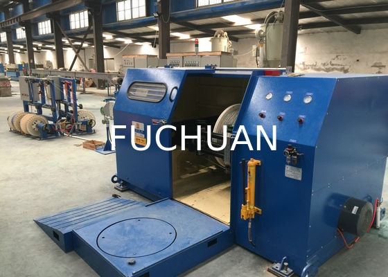Fuchuan koperdraad frame Single Twist Machine kabel leggen 500Rpm Maximale snelheid