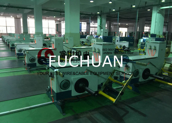 Hemelsblauwe dubbele twist koperdraad bundelmachine Kabel draaiende machines