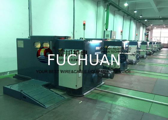 Hemelsblauwe dubbele twist koperdraad bundelmachine Kabel draaiende machines