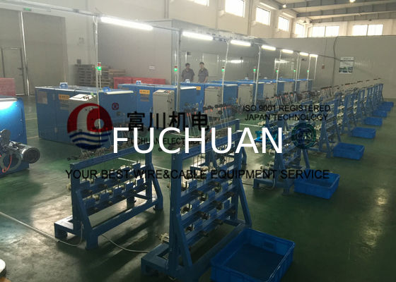 Passive Active Pay Off Koperdraad Bunking Machine 0.08mm - 0.45mm Draad