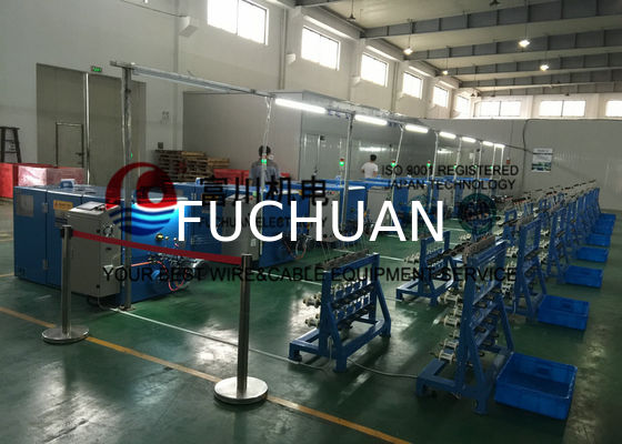 Passive Active Pay Off Koperdraad Bunking Machine 0.08mm - 0.45mm Draad