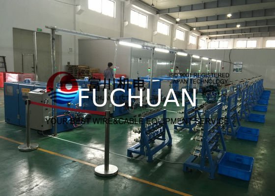 Passive Active Pay Off Koperdraad Bunking Machine 0.08mm - 0.45mm Draad