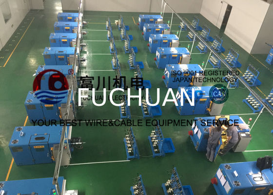 Laag geluid 7 stuks Alloy Wire Bunching Machine Touch Screen Operating Equipment