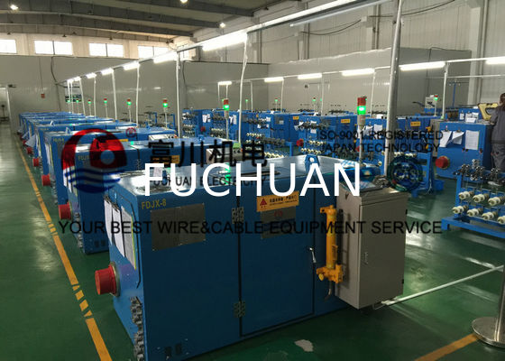 Laag geluid 7 stuks Alloy Wire Bunching Machine Touch Screen Operating Equipment