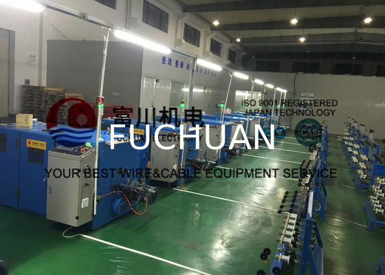 Laag geluid 7 stuks Alloy Wire Bunching Machine Touch Screen Operating Equipment