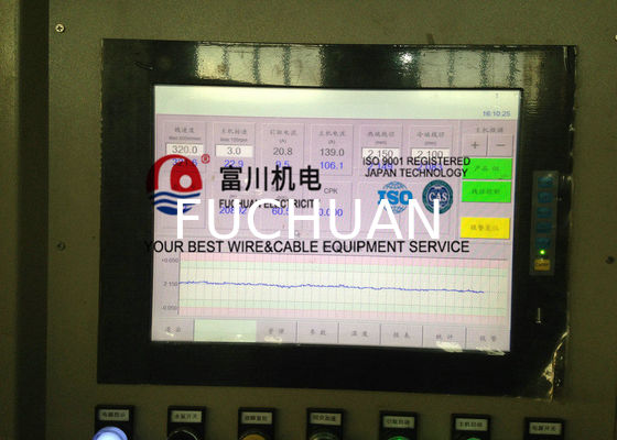 De Uitdrijvingsmachine van de Fuchuankabel voor Automatische Draad Geïsoleerde het In de schede steken Draaddraad Dia 16mm