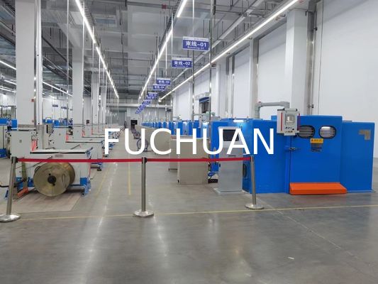 0,04-2,52 mm koperen geleiderdraadbundelmachine die draaiapparatuur maakt