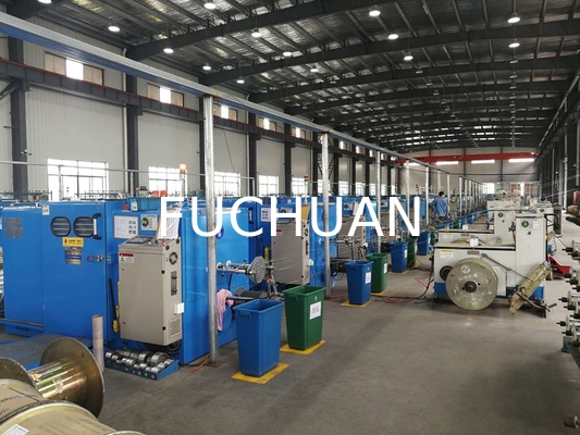 0.03-2.14mm Koperdraad Twisting Buncher Machine voor industrieel gebruik