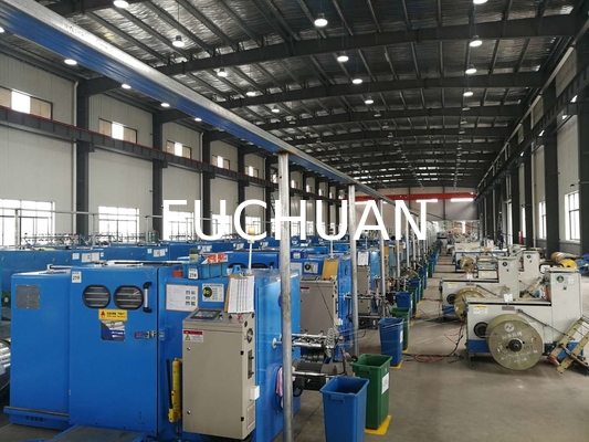 0.03-2.14mm Koperdraad Twisting Buncher Machine voor industrieel gebruik