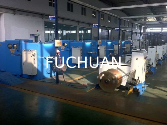 0.03-2.14mm Koperdraad Twisting Buncher Machine voor industrieel gebruik