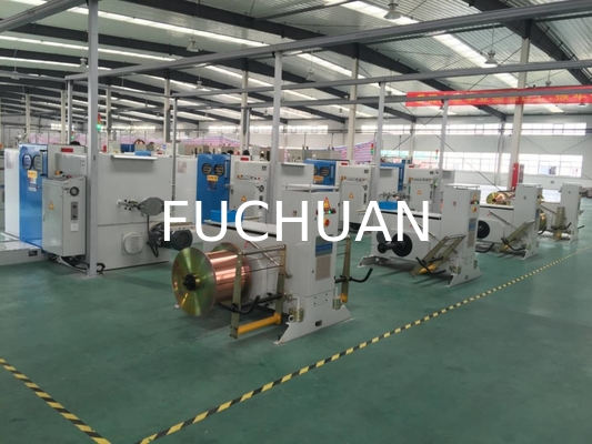 0.03-2.14mm Koperdraad Twisting Buncher Machine voor industrieel gebruik