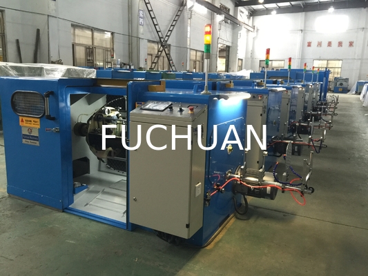0.03-0.64mm Elektrische koperdraad maken Twisting buncher Machine