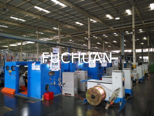 0.05-2.52mm blikjes koperdraad Double Twisting Stranding Making machine