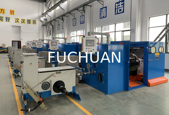 Fuchuan High Speed Double Twist Bunching Machine Koperdraad Twisting Apparatuur