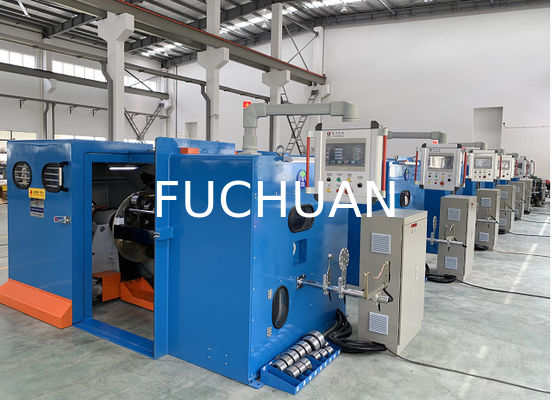 High Speed Wire Double Twisting Bunching Machine Koperkabelapparatuur