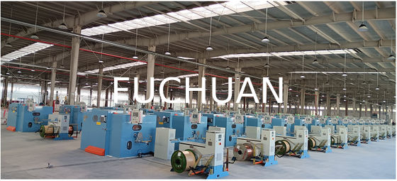 High Speed Wire Double Twisting Bunching Machine Koperkabelapparatuur