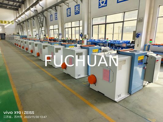 7.5-11kw Hoofdmachinevermogen Double Twist Stranding Machine Kabelapparatuur