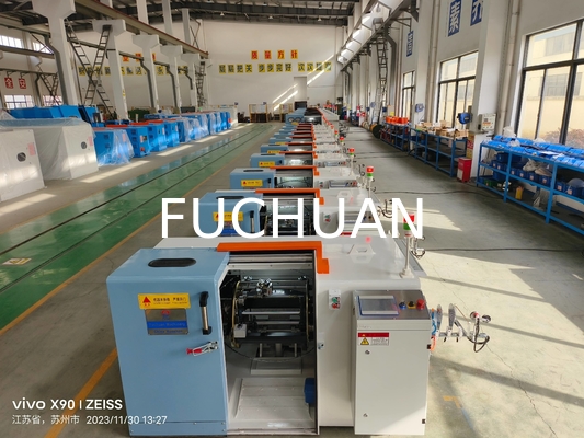 S of Z Twist Direction Koperdraad Bunching Twisting Buncher Machine Elektrische wisselplaatsen met PLC-besturingssysteem