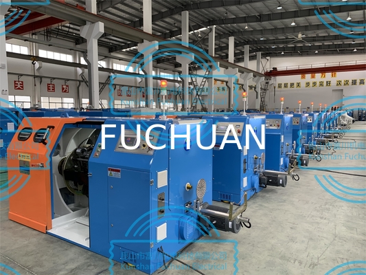 Grote koperdraadverbindingsmachine met een snelheid van 100 m/min en een vermogen van 7,5 kW