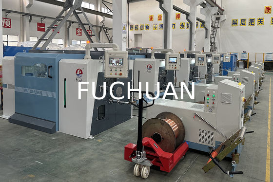 Double Twist Wire Bunching Twisting Machine Bare Copper Wire Combining Machine Met Elektronisch Veranderende Pitches