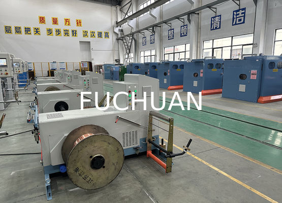 Double Twist Wire Bunching Twisting Machine Bare Copper Wire Combining Machine Met Elektronisch Veranderende Pitches