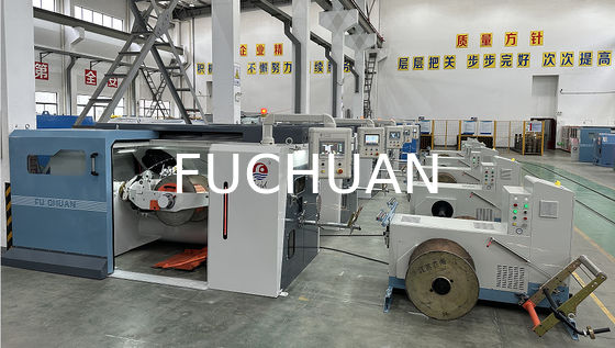 Geavanceerde elektronische pitches dubbele twist koperdraad bundelmachine stranding apparatuur